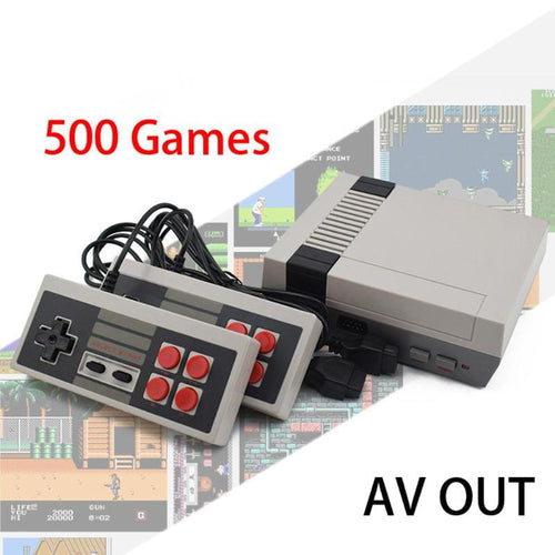 ALLOYSEED Retro Mini TV Game Console 8 Bit Handheld Game Player Kids Video Gaming Console Built-In 500/620 Classic Games Gifts