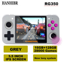 Load image into Gallery viewer, NEW ANBERNIC  RG350 IPS Retro Games 350 Video games Upgrade game console ps1 game 64bit opendingux 3.5 inch 28000+ games  rg350