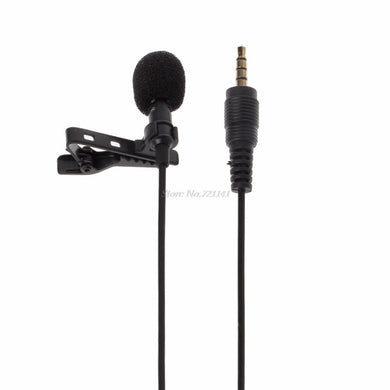 Clip-On Style Omnidirectional Condenser Wired Microphone For Laptop PC Smart Phone Electronics Stocks