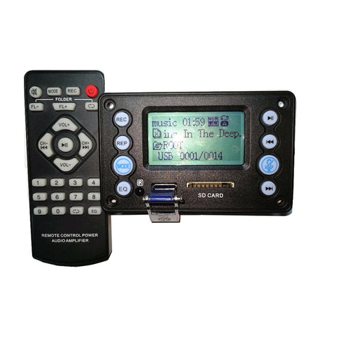 DC5V Audio input Radio Recording letters display 4.2 Bluetooth mono FLAC AMM WAV audio MP3 decoder board