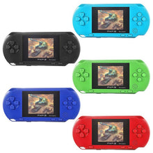 Load image into Gallery viewer, PXP3 Portable Handheld Game Console 16 Bit Retro Children Kids MD2700 Video Game Palyer Built-in 150 Games 2.6 inch HD Display