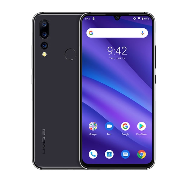 UMIDIGI A5 PRO Android 9.0 Global Bands 16MP Triple Camera Octa Core 6.3' FHD+ Waterdrop Screen 4150mAh 4GB+32GB Mobile Phone