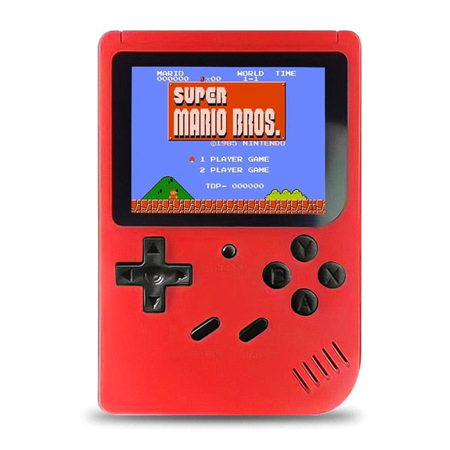 New Built-in 400 Games 1000mAh Battery Retro Video Handheld Game Console+Gamepad 2 Players Doubles 3.0 Inch LCD Game Player