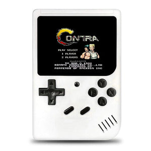 New Built-in 400 Games 1000mAh Battery Retro Video Handheld Game Console+Gamepad 2 Players Doubles 3.0 Inch LCD Game Player