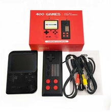 Load image into Gallery viewer, New Built-in 400 Games 1000mAh Battery Retro Video Handheld Game Console+Gamepad 2 Players Doubles 3.0 Inch LCD Game Player