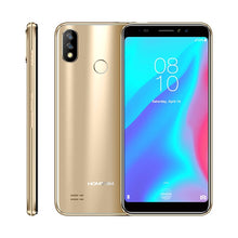 Load image into Gallery viewer, Original Global HOMTOM C8 Mobile Phone 5.5&quot; Android 8.1 MT6739 Quad Core 2GB 16GB Smartphone Face Unlock Fingerprint ID 4G FDD