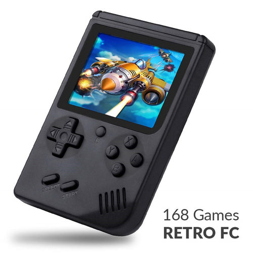 168 Games MINI Portable Retro Video Console Handheld Game Advance Players Boy 8 Bit Built-in Gameboy 3.0 Inch Color LCD Screen