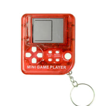 Load image into Gallery viewer, Mini Classic Game Machine Children\&#39;s Handheld Retro Nostalgic Mini Game Console With Keychain Tetris Video Games Classic Games