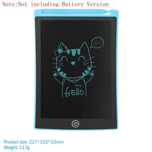 Load image into Gallery viewer, 8.5 Inch Portable Smart LCD Writing Tablet Electronic Notepad Drawing Graphics Handwriting Pad Board With CR2020 Button Battery