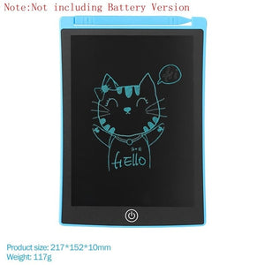 8.5 Inch Portable Smart LCD Writing Tablet Electronic Notepad Drawing Graphics Handwriting Pad Board With CR2020 Button Battery