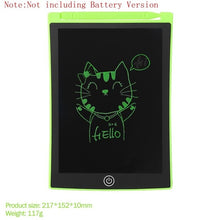 Load image into Gallery viewer, 8.5 Inch Portable Smart LCD Writing Tablet Electronic Notepad Drawing Graphics Handwriting Pad Board With CR2020 Button Battery