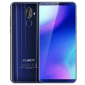 Refurbished CUBOT X18 Plus 4G Smartphone 5.99'' Android 8.0 4GB RAM 64GB ROM MTK6750T Octa Core Dual Cam EU Mobile Phone