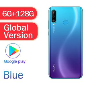 Global Version Optional Original Huawei P30 Lite Nova 4e Smart phone 6.15 inch Kirin 710 Octa Core Android 9.0 32MP 4*Cameras