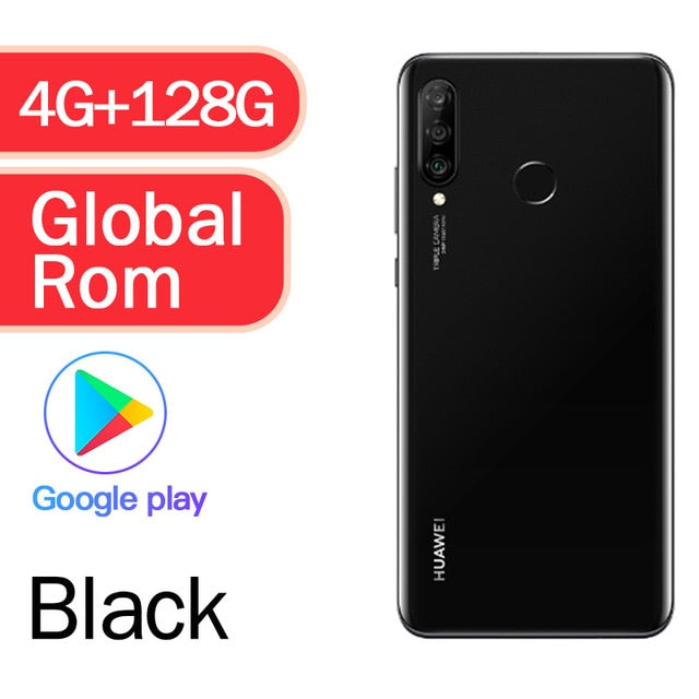 Global Version Optional Original Huawei P30 Lite Nova 4e Smart phone 6.15 inch Kirin 710 Octa Core Android 9.0 32MP 4*Cameras