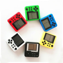 Load image into Gallery viewer, Mini Classic Game Machine Children\&#39;s Handheld Retro Nostalgic Mini Game Console With Keychain Tetris Video Games Classic Games