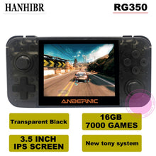 Load image into Gallery viewer, NEW ANBERNIC  RG350 IPS Retro Games 350 Video games Upgrade game console ps1 game 64bit opendingux 3.5 inch 28000+ games  rg350