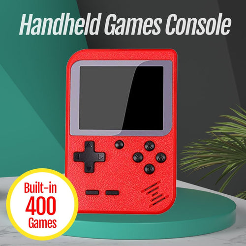 New Video Games Console Built-in 400 Retro Classic Games 3.0 Inch Screen Portable Mini Handheld Game Player