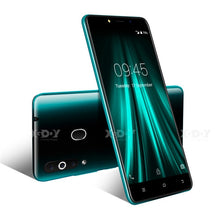 Load image into Gallery viewer, XGODY 4G Fingerprint Mobile Phone 2GB 16GB Android 6.0 Smartphone Dual Sim 5.5&quot; 18:9 MTK6737 Quad Core 5MP GPS Cellphone K20 Pro