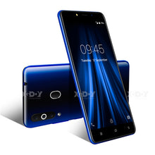 Load image into Gallery viewer, XGODY 4G Fingerprint Mobile Phone 2GB 16GB Android 6.0 Smartphone Dual Sim 5.5&quot; 18:9 MTK6737 Quad Core 5MP GPS Cellphone K20 Pro