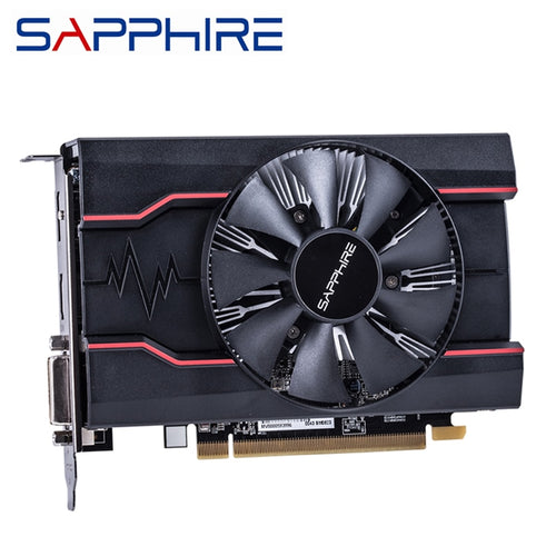 Original SAPPHIRE RX 550 2GB Video Cards GPU AMD Radeon RX550 2GB GDDR5 Graphics Cards PC Desktop Computer Game Map PCI-E X16