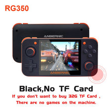 Load image into Gallery viewer, ANBERNIC New Retro Game RG350 Video Game Handheld game console MINI 64 Bit 3.5 inch IPS Screen 16G+32G TF Game Player RG 350 PS1