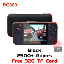 Load image into Gallery viewer, ANBERNIC New Retro Game RG350 Video Game Handheld game console MINI 64 Bit 3.5 inch IPS Screen 16G+32G TF Game Player RG 350 PS1