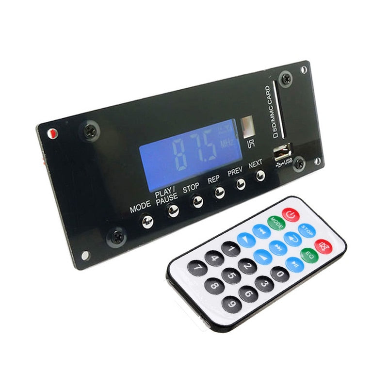 Wireless Bluetooth 4.0 Lossless Audio Module MP3 Decoding Board Support Radio Record SD USB APP Control APE FLAC WMA AUX