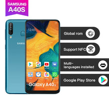 Load image into Gallery viewer, Samsung Galaxy A40s Cellphone 6GB RAM 64GB ROM 6.4 inch 4G LTE Android Mobile phone 5000mAh Smartphone