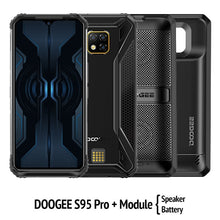 Load image into Gallery viewer, IP68/IP69K DOOGEE S95 Pro Modular Rugged Mobile Phone 6.3inch Display 5150mAh Helio P90 Octa Core 8GB 128GB 48MP Cam Android 9