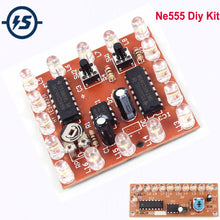Load image into Gallery viewer, Flashing Lights DIY Kit Strobe NE555 + CD4017 Electronic Practice Learning Kits Suite Parts Light Water Flowing LED Module