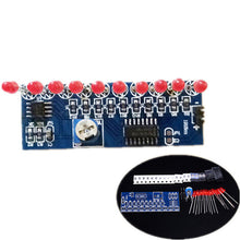 Load image into Gallery viewer, Flashing Lights DIY Kit Strobe NE555 + CD4017 Electronic Practice Learning Kits Suite Parts Light Water Flowing LED Module