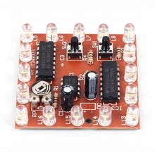 Load image into Gallery viewer, Flashing Lights DIY Kit Strobe NE555 + CD4017 Electronic Practice Learning Kits Suite Parts Light Water Flowing LED Module