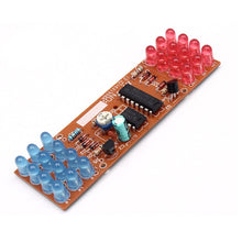 Load image into Gallery viewer, Flashing Lights DIY Kit Strobe NE555 + CD4017 Electronic Practice Learning Kits Suite Parts Light Water Flowing LED Module