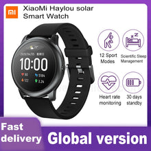 Load image into Gallery viewer, XiaoMi Haylou Solar Smart Watch IP68 Waterproof Sport Fitness Sleep Heart Rate Monitor Bluetooth LS05 SmartWatch For iOS Android