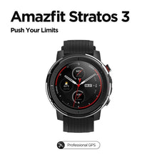 Load image into Gallery viewer, IN Stock Global Version New Amazfit Stratos 3 Smart Watch GPS 5ATM Bluetooth Music Dual Mode 14 Days Smartwatch For Android 2019