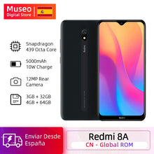 Load image into Gallery viewer, Global Rom Xiaomi Redmi 8A 8 A 4GB 64GB 6.22&quot; Snapdargon 439 Octa core Mobile Phones 5000mAh Big Battery 12MP Camera Smartphone