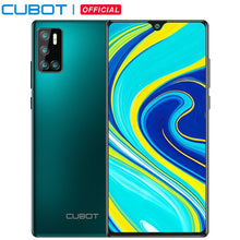 Load image into Gallery viewer, Cubot P40 Rear Quad Camera 20MP Selfie Smartphone NFC 4GB+128GB 6.2 Inch 4200mAh Android 10 Dual SIM Card mobile phone 4G LTE