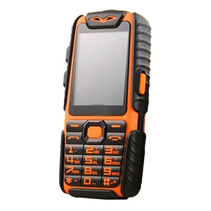 WaterProof A6 Power Bank Phone Shockproof Loud Speaker Strong Flashlight Dual SIM 2.4inch(Can ADD Rusian Keyboard)