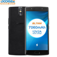 Load image into Gallery viewer, DOOGEE BL7000 7060mAh Android 7.0 12V2A Quick Charge 5.5&#39;&#39; FHD MTK6750T Octa Core 4GB RAM 64GB ROM Mobile phone Dual 13.0MP