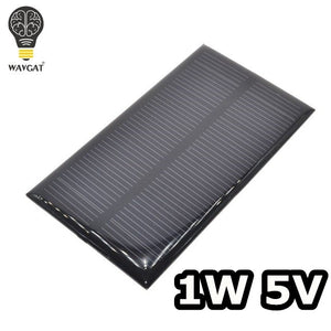 smart electronics Solar Panel 1W 5V electronic DIY Small Solar Panel for Cellular Phone Charger Home Light Toy etc Solar Cell