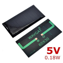 Load image into Gallery viewer, smart electronics Solar Panel 1W 5V electronic DIY Small Solar Panel for Cellular Phone Charger Home Light Toy etc Solar Cell